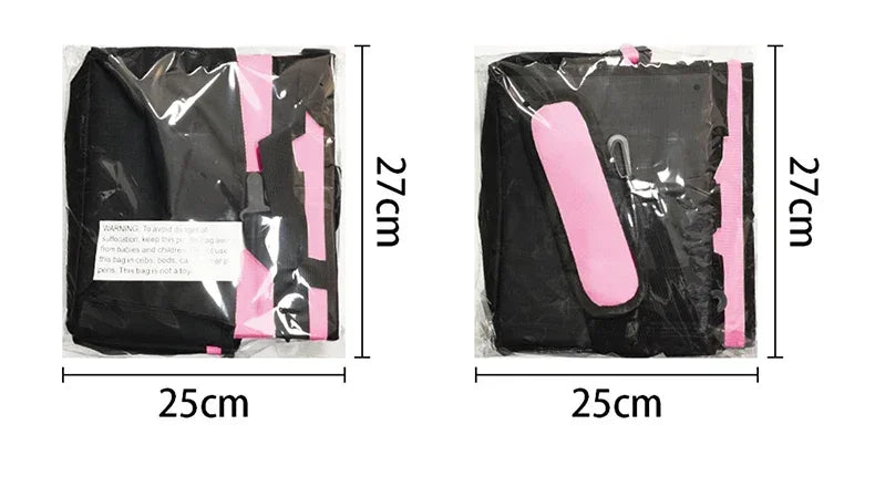 Large-Capacity Cleaning Tool Organizer Bag with Detachable Apron