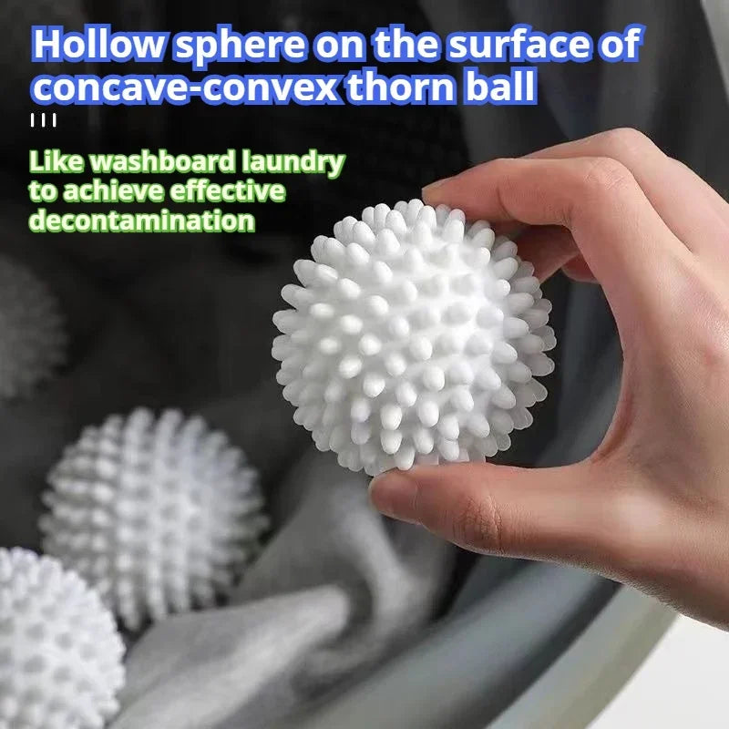 Reusable Anti-Tangle Laundry Balls for Washer & Dryer