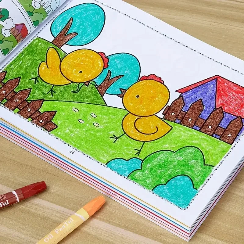 Umfassendes Mal- und Zeichenbuch für Kinder