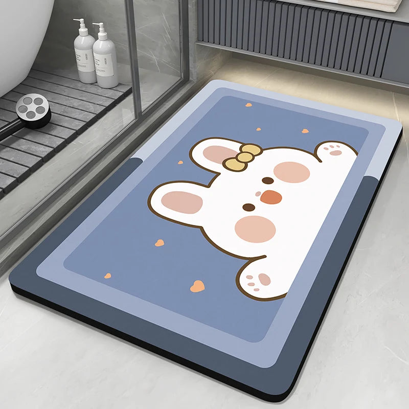 Quick-Dry Diatomite Bath Mat
