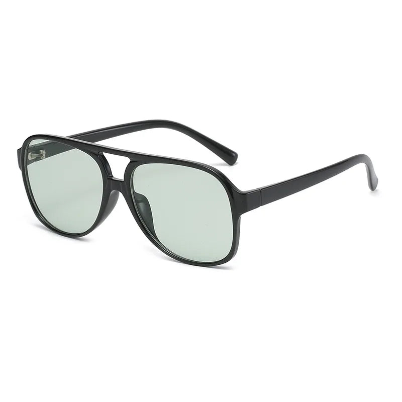 Retro Polarized Pilot Sunglasses