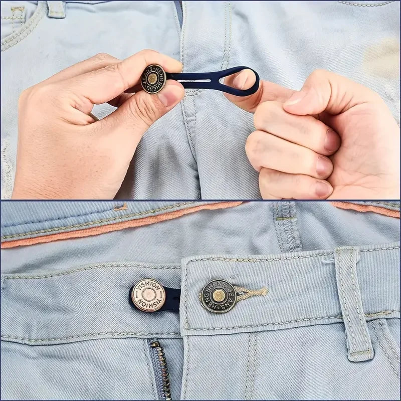 Adjustable Waistband Extender Buttons (4-Pack)