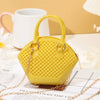 Transparent Jelly Crossbody Bag with Chain Strap