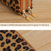 Leopard Print RFID Blocking Compact Wallet