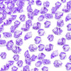 Purple acrylic crushed ice gems used for vase fillers and decor