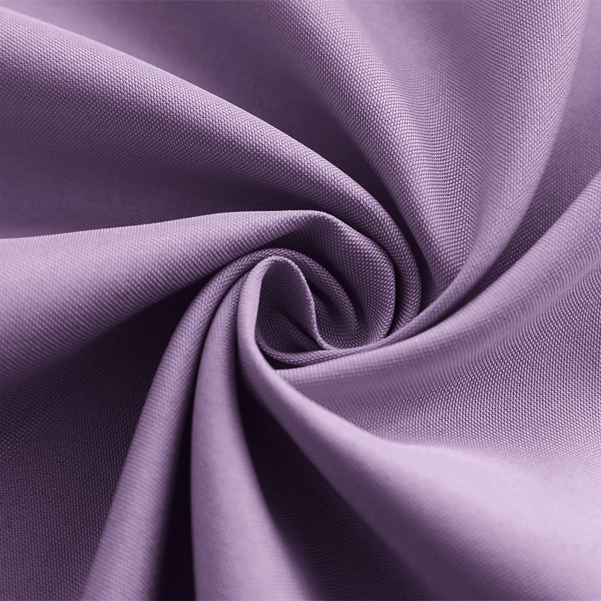 Round Solid Color Polyester Tablecloth for Weddings, Parties & Dining