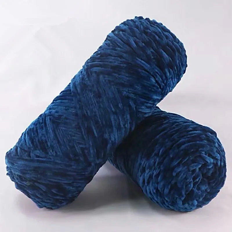 Soft Chenille Yarn for Knitting and Crochet