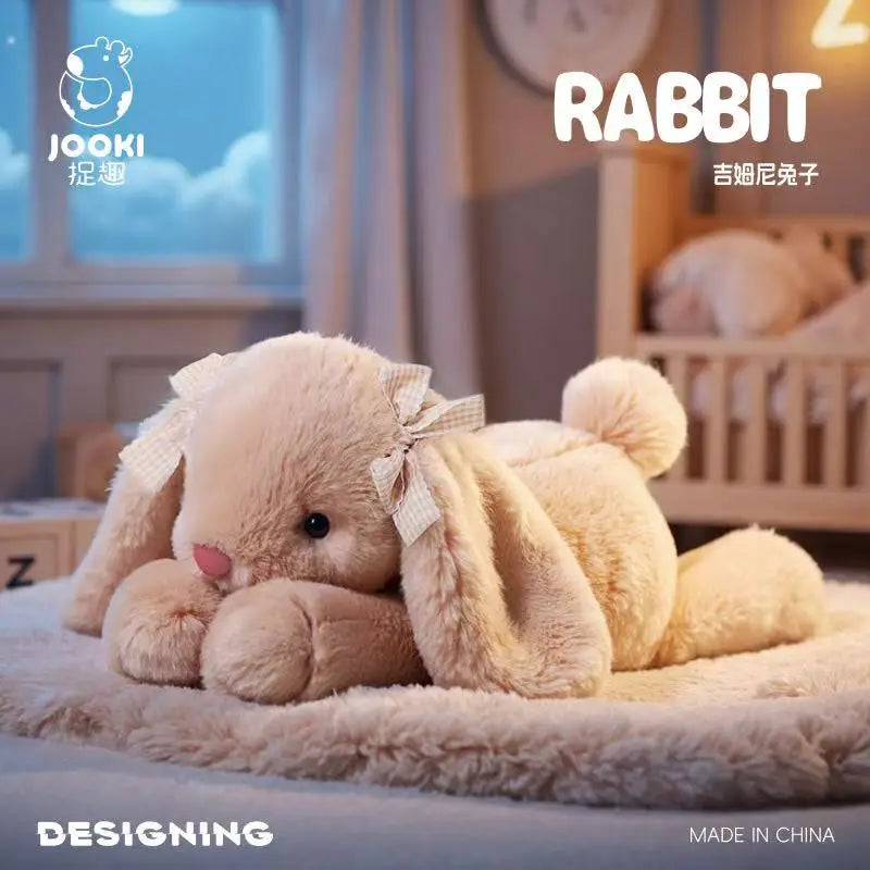 Adorable Shy Rabbit Plush Doll – Soft Cuddly Stuffed Animal