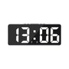 Modern LED Alarm Clock with Voice Control and Night Mode