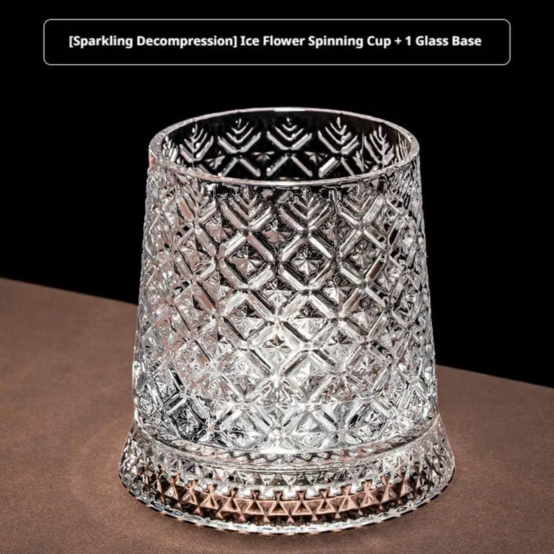 Vaso de Whisky Giratorio de Cristal