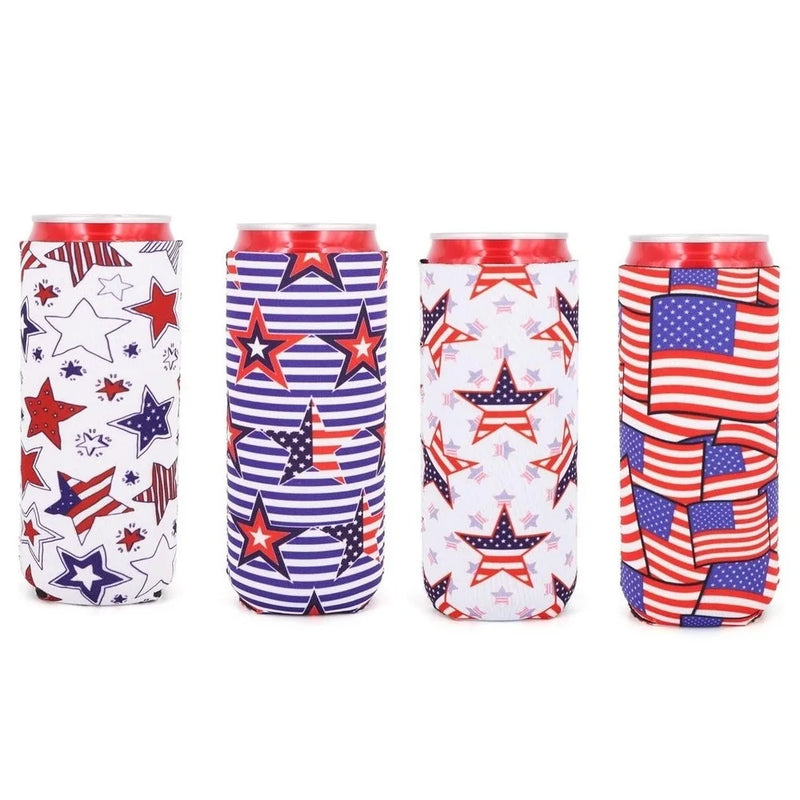 Slim Can Cooler Sleeves (4-Pack)