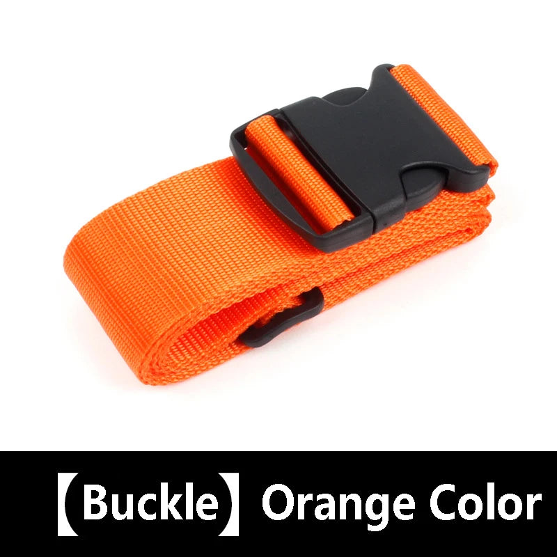 Adjustable Suitcase Straps with Bright Neon Colors – Secure & Easy to Spot