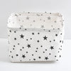 Foldable Canvas Storage Basket with Handles
