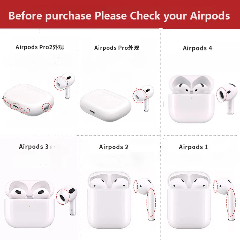 Cute Fruit 3D Silicone Case for AirPods (Multiple Models)