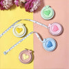 Pastel Heart-Shaped Retractable Tape Measure