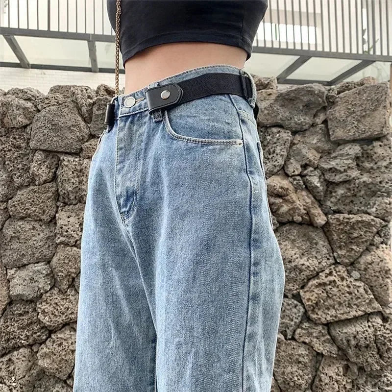 Invisible Elastic Canvas Belt for Jeans and Pants