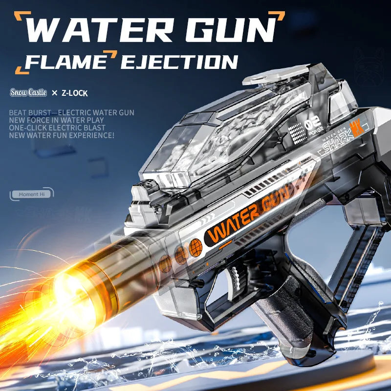 Electric Water Gun Toy with Lights and Sound