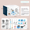 Cocina de juguete eléctrica mini para cocinitas infantiles