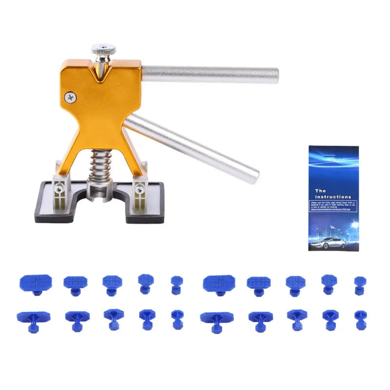 Paintless Dent Repair Kit with Suction Cups and Puller