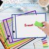 Reusable Dry Erase Pockets (10-Pack) for Classroom Learning