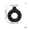 Donut-Shaped Decorative Plastic Vase for Home & Office