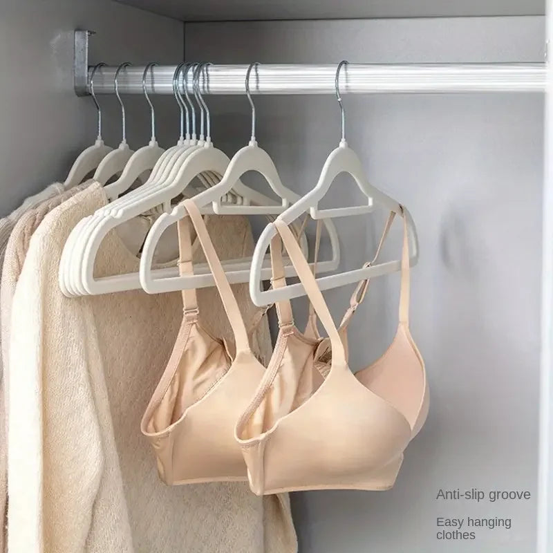 Stainless Steel Non-Slip Hangers for Wet & Dry Clothes (Set of 5)