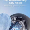 Portable Foldable Neck Fan with Stepless Speed Control