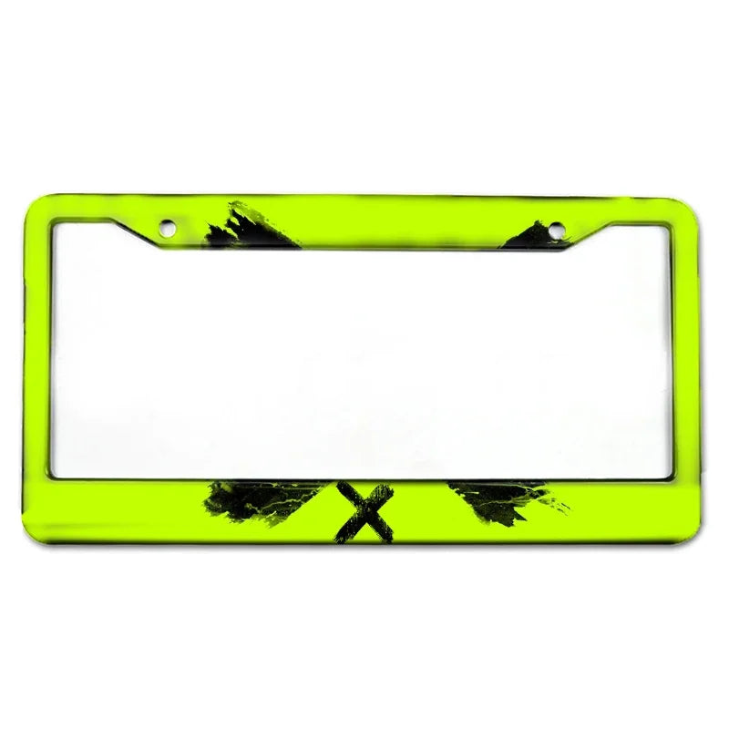 Custom Aluminum License Plate Frame with HD Design