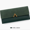 Women's Tri-Fold PU Leather Wallet with Coin Pocket