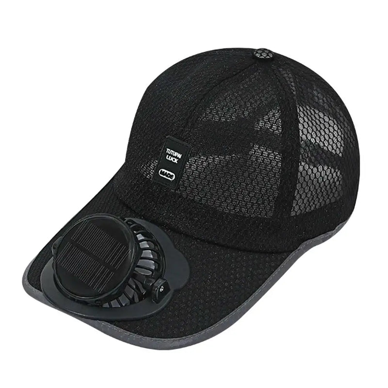 Gorra con Ventilador Solar