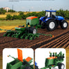 Remote-Controlled Farm Tractor Toy with Realistic Engineering Details