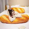 Baguette Bread Plush Pillow | Funny Food Shaped Cushion