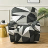 Printed Recliner Cover with Side Pocket — 4-Piece Set