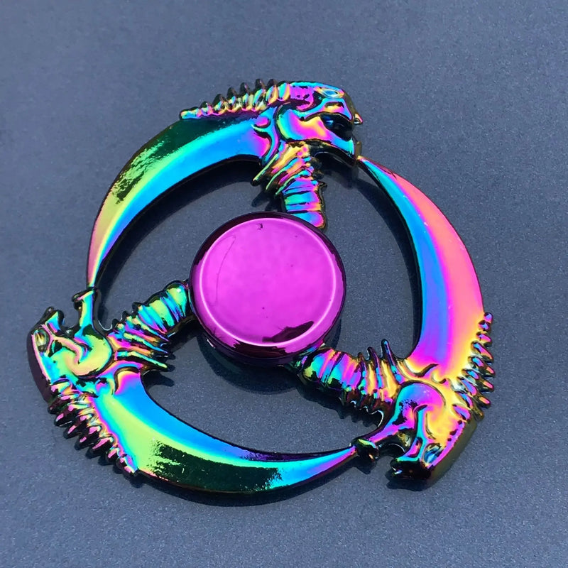 Colorful Zinc Alloy Fidget Spinner