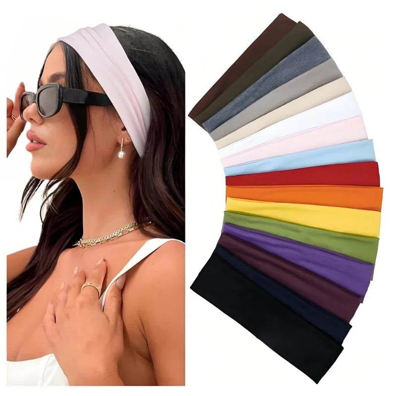 7er-Pack Stretchy Sport-Stirnband