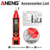 Socket Tester with AC/DC Voltage Detection and Polarity Check