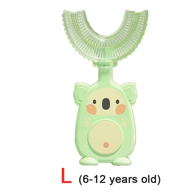 U-Shaped Silicone Toothbrush for Toddlers