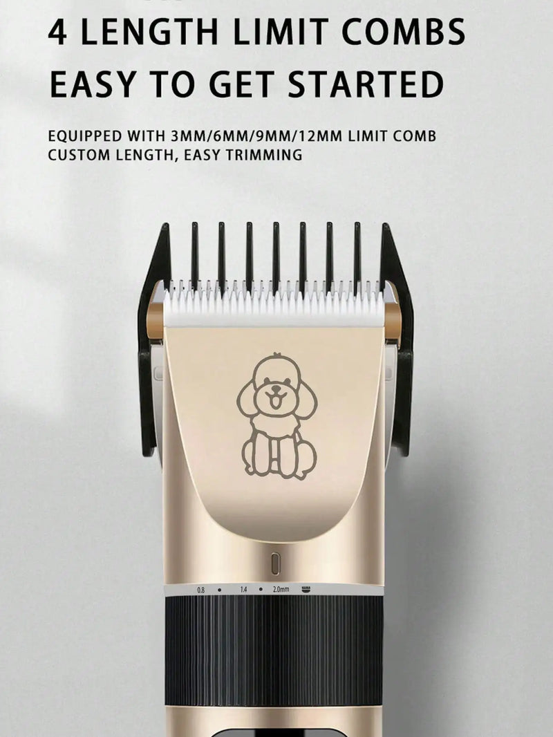 Quiet Rechargeable Pet Hair Trimmer