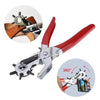 Rotary Leather Hole Punch Pliers - 6 Interchangeable Sizes