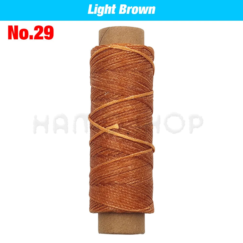 Flat Waxed Polyester Thread for Leathercraft and Sewing