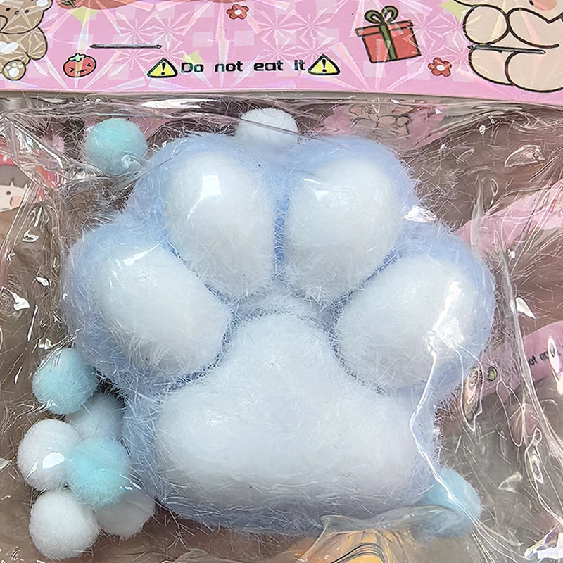 Cute Cat Paw Stress Relief Squishy Toy