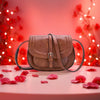 Retro Half-Moon Saddle Bag