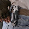 Stainless Steel Folding Pocket Knife for Outdoor Adventures