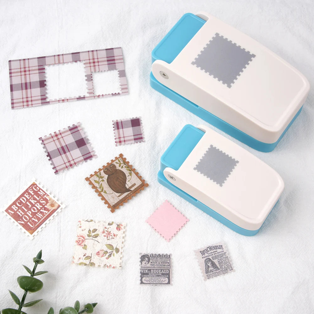 Rectangular & Square Postage Stamp Paper Punch