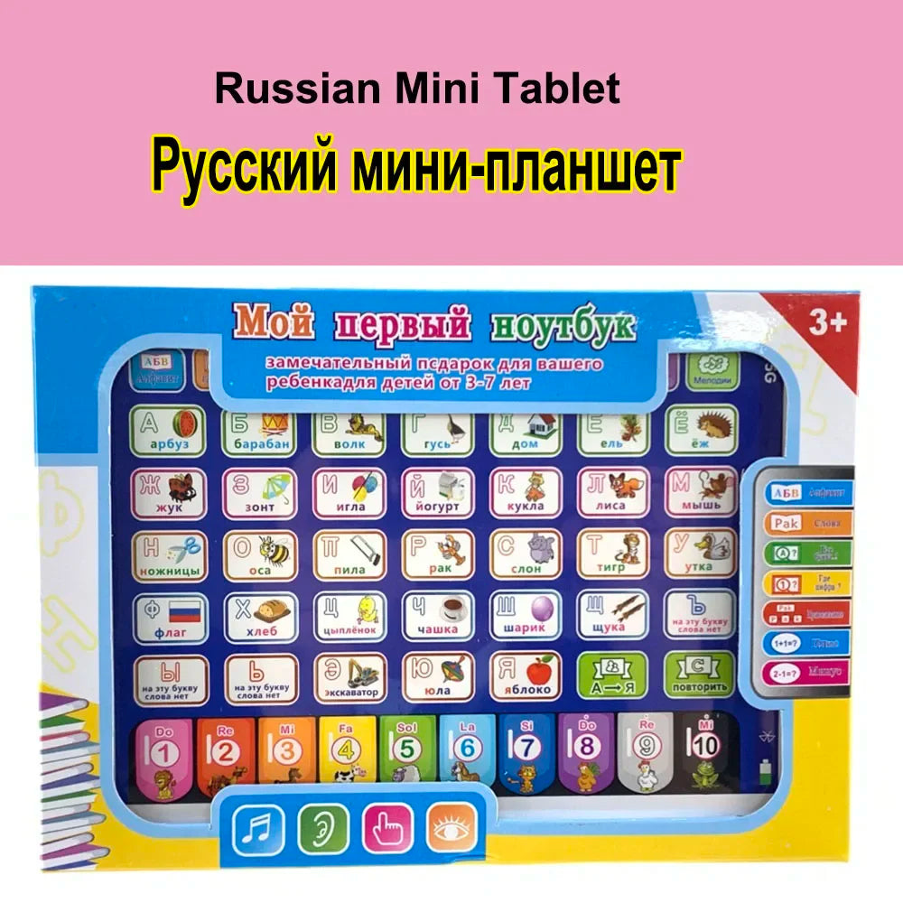 Interactive Learning Tablet for Kids – Bilingual Educational Toy