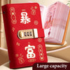 PU Leather Cash Envelope Budget Binder
