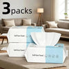 Soft Cotton Disposable Facial Towels for Sensitive Skin