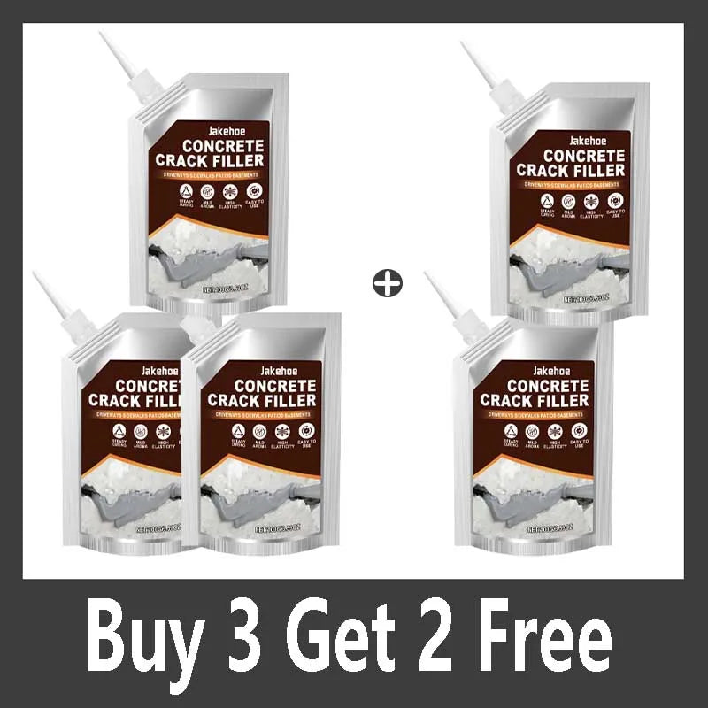 Self-Leveling Concrete Crack Filler & Waterproof Sealant