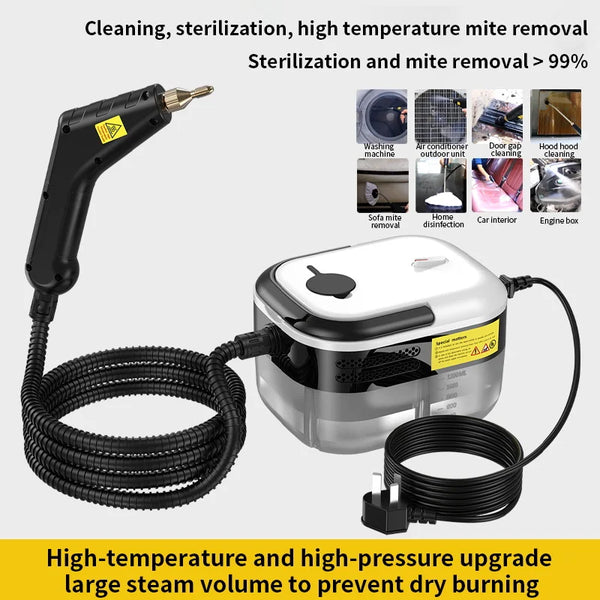 High-Pressure Steam Cleaner with Adjustable Output