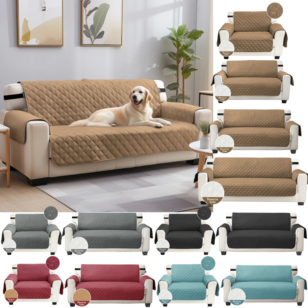 Reversible Waterproof Sofa Cover Protector